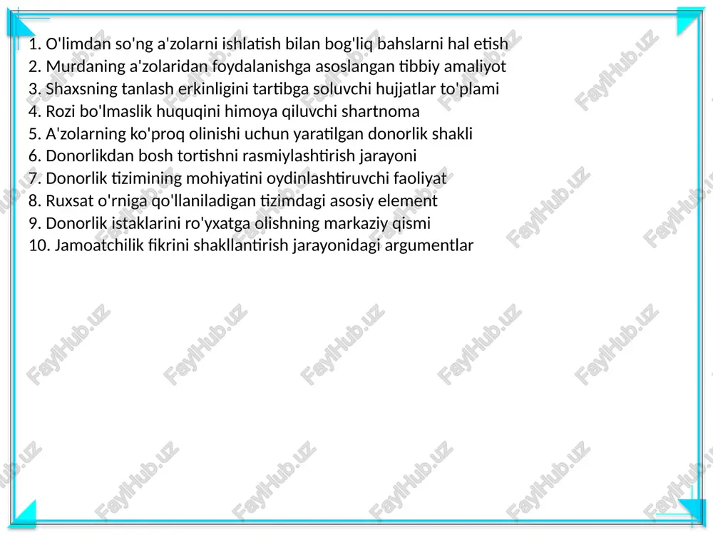 murda donorligida norozilik prezumpsiyasi modeli - Page 3
