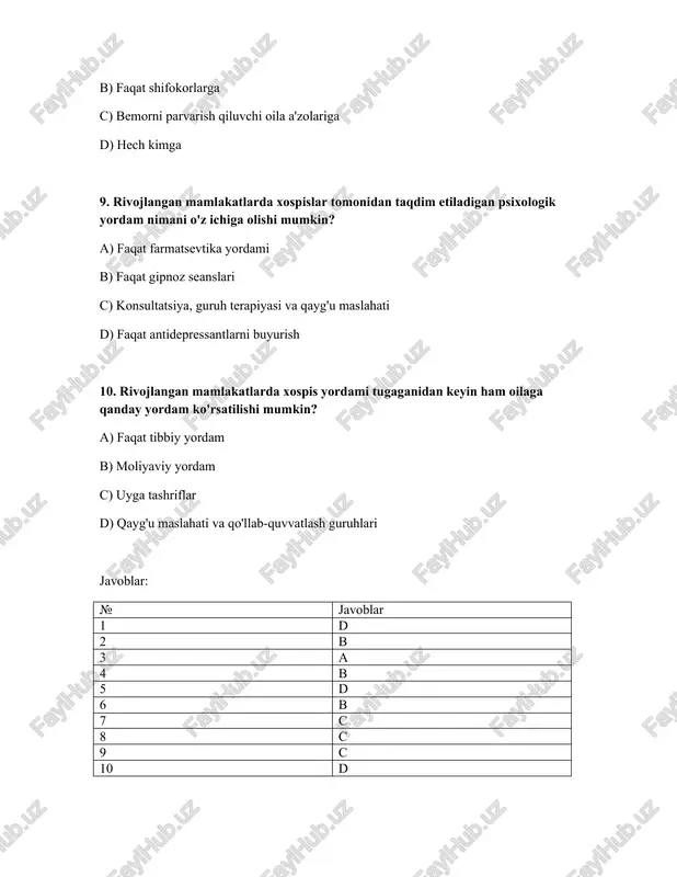 rivojlangan mamlakatlarda xospislar faoliyati haqida - Page 3