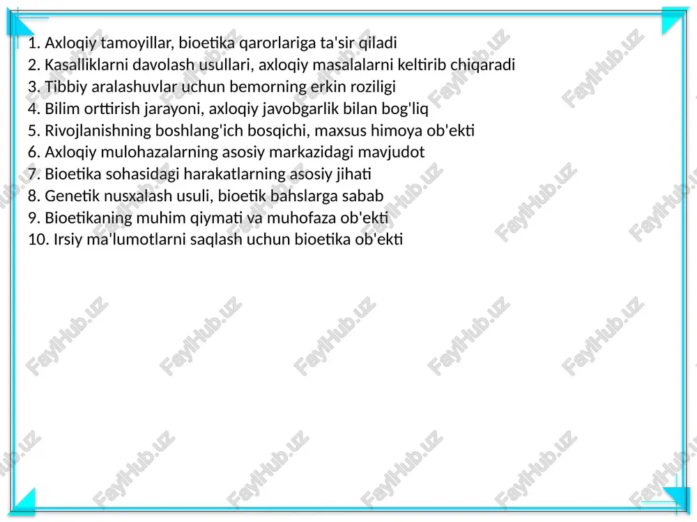bioetlar-bioetika modulining obe'kti - Page 3
