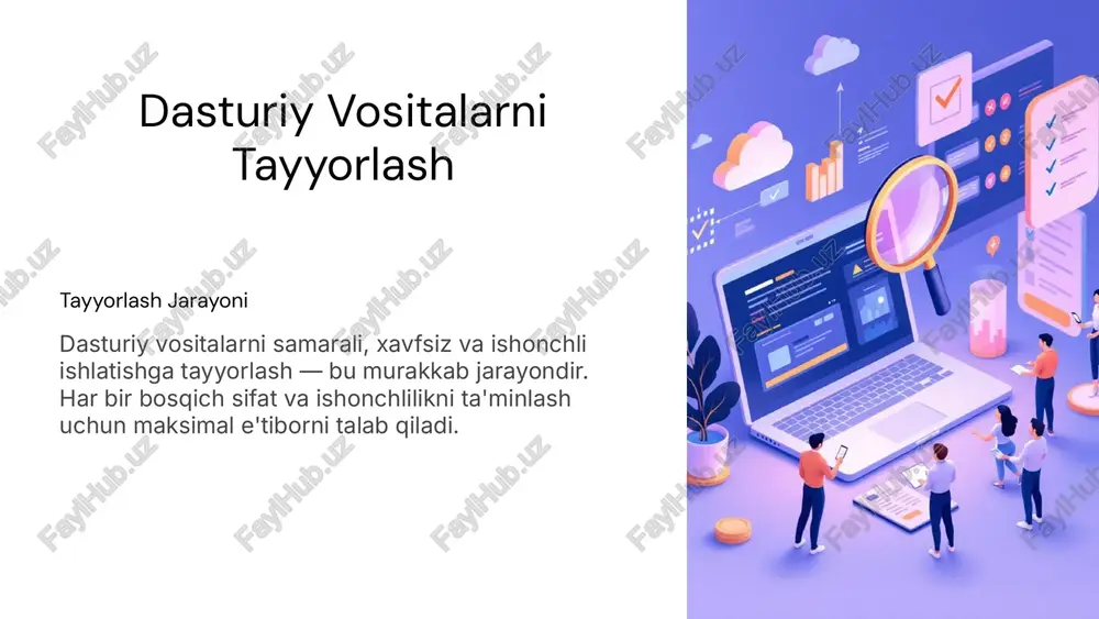 dasturiy vositalarni tayyorlash - Page 3