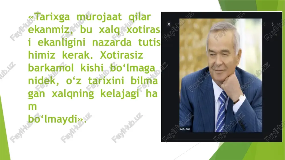 o`zbekiston respublikasi birinchi prezidenti islom karimovning ajdodlar merosi - Page 3