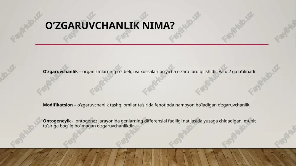 o’zgaruvchanlik va uning xillari - Page 3
