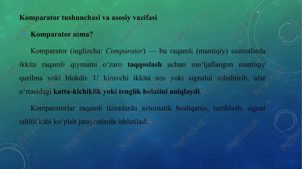 komparatorlar - Page 3