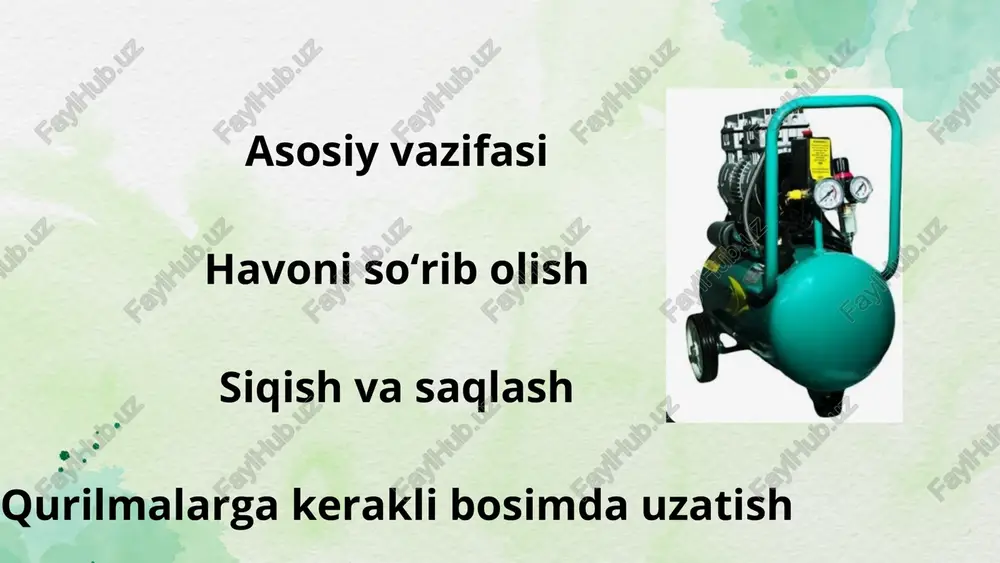 kompressorga qo'yiladigan talablar - Page 3