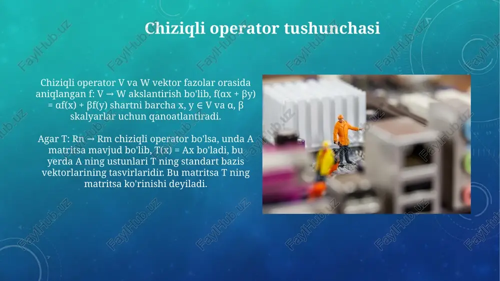 chiziqli operator haqida tushuncha - Page 3