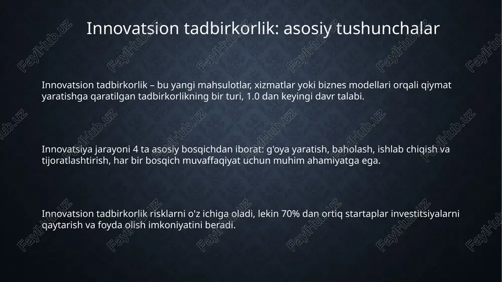 innovatsion tadbirkorlik - Page 3