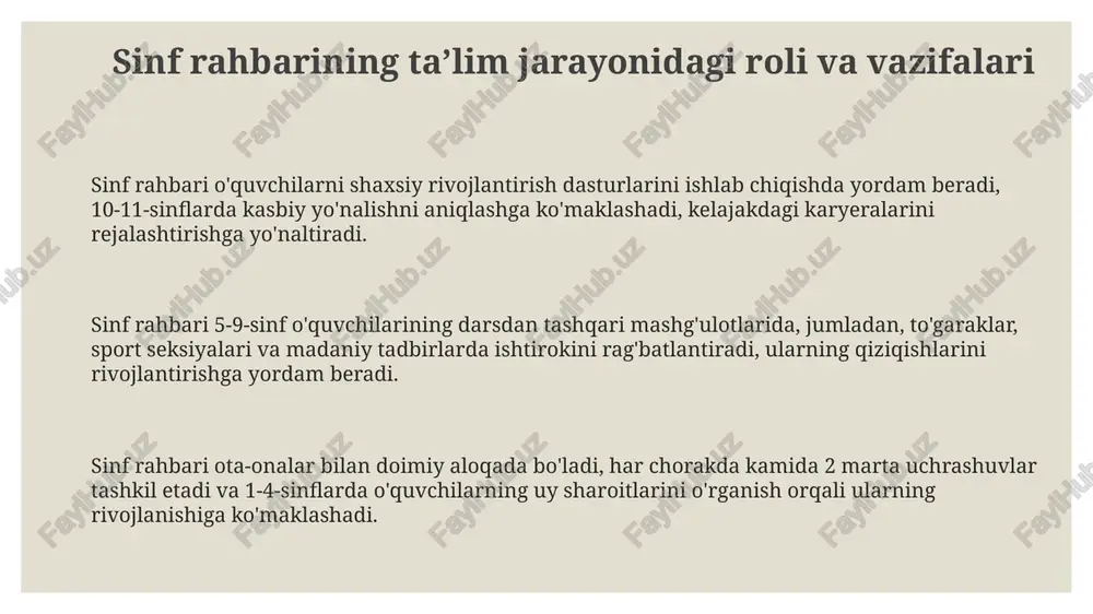 sinf rahbarining faoliyati - Page 3