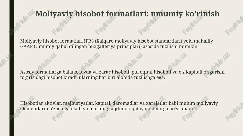 moliyaviy hisobot formatlari - Page 3