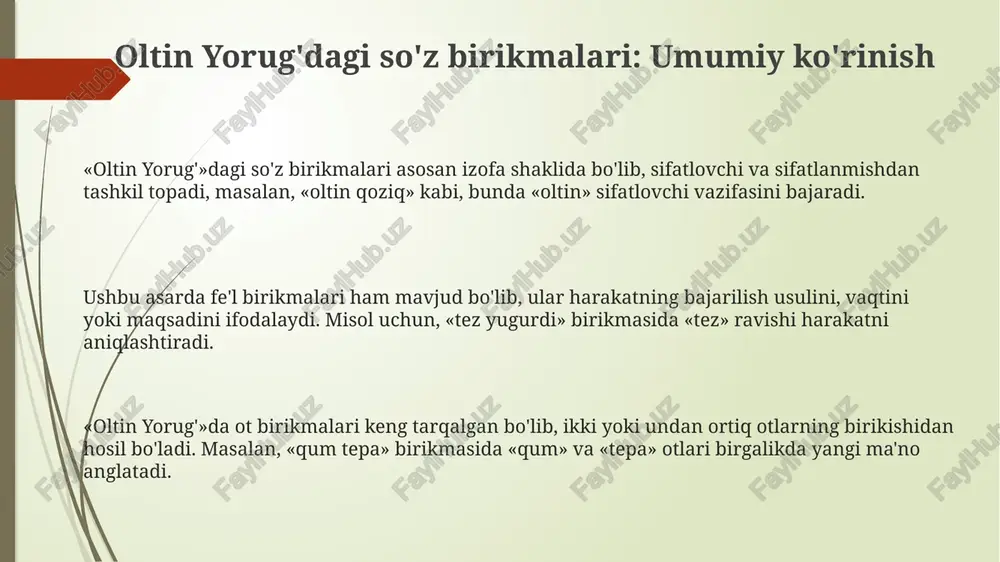 oltin yorug'dagi so'z birikmalari - Page 3