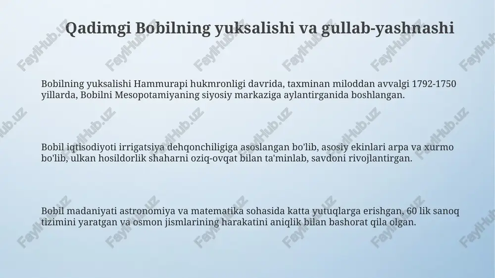 qadimgi bobil - Page 3