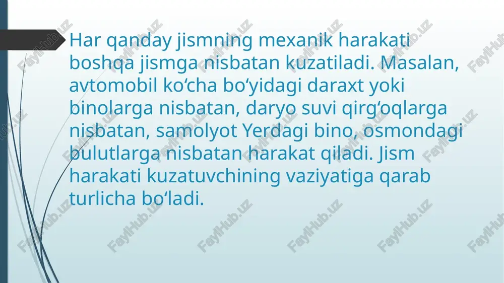 jismlarning harakati - Page 3