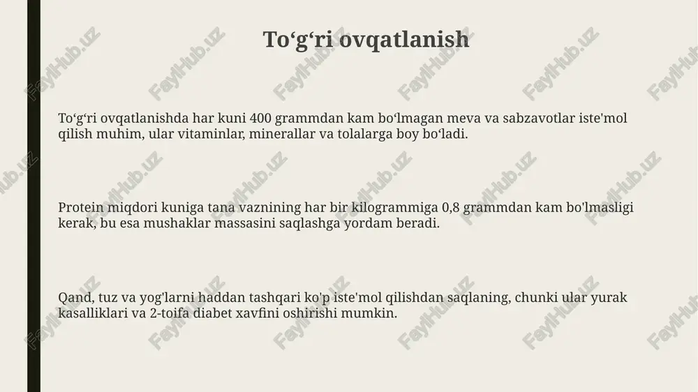 to'g'ri ovqatlanish - Page 3