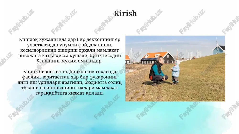 kichik biznes va tadbirkorlik sohasi - Page 3
