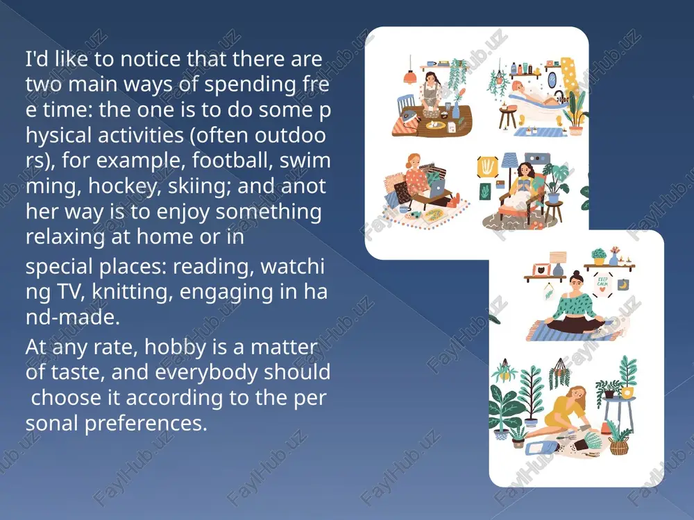 leisure time and hobby - Page 3