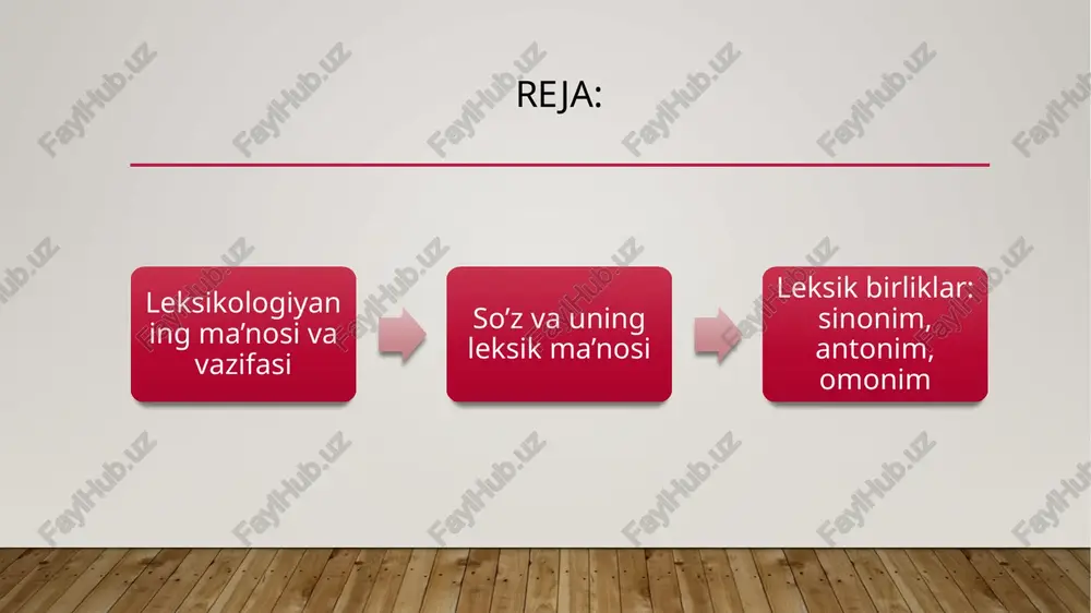 lik bilan oʻsib, taraqqiy etdi. oʻzbek tili leksikasiga baynalmilal soʻzlar keng koʻlamda kirib keldi. buning ustiga fan va turli sohalar terminologiyasi ham toʻxtovsiz oʻsib bormoqda. oʻzbek tili leksikasida oʻz va oʻzlashgan qatlam, shuningdek, oʻz qatlam tarkibida umumturkiy soʻzlar va ulardan yasalgan oʻzbekcha soʻzlar mavjud. 3 asosiy qism oʻzbek tili leksikasi zamonaviyligi jihatdan 3 asosiy qatlamga boʻlinadi: 1) zamonaviy qatlam – eskilik va yangilik boʻyogʻiga ega boʻlmagan soʻzlar. shu qatlamga oid soʻzlar oʻzbek tili leksikasining asosini tashkil qiladi; 2) eski qatlam – hozirda ham isteʼmolda boʻlgan istorizmlar, arxaizmlar bu qatlamga kiradi; 3) yangi qatlam – yangi leksika deb ham yuritiladi. lugʻaviy birliklar ishlatilish doirasi jihatdan 2 qatlamga ajratiladi: 1) ishlatilish doirasi chegaralanmagan soʻzlar. maʼnosi shu tilda soʻzlovchilar uchun tushunarli va umumqoʻllanish xususiyatiga ega boʻlgan soʻzlar umumisteʼmoldagi chegaralanmagan leksika sanaladi; 2) ishlatilish doirasi chegaralangan soʻzlar – til lugʻat tarkibining ajralmas qismi boʻlib, uning tarkibiga dialektal, terminologii kasb-hunar leksikasi, ilmiy atamalar, jargon va …