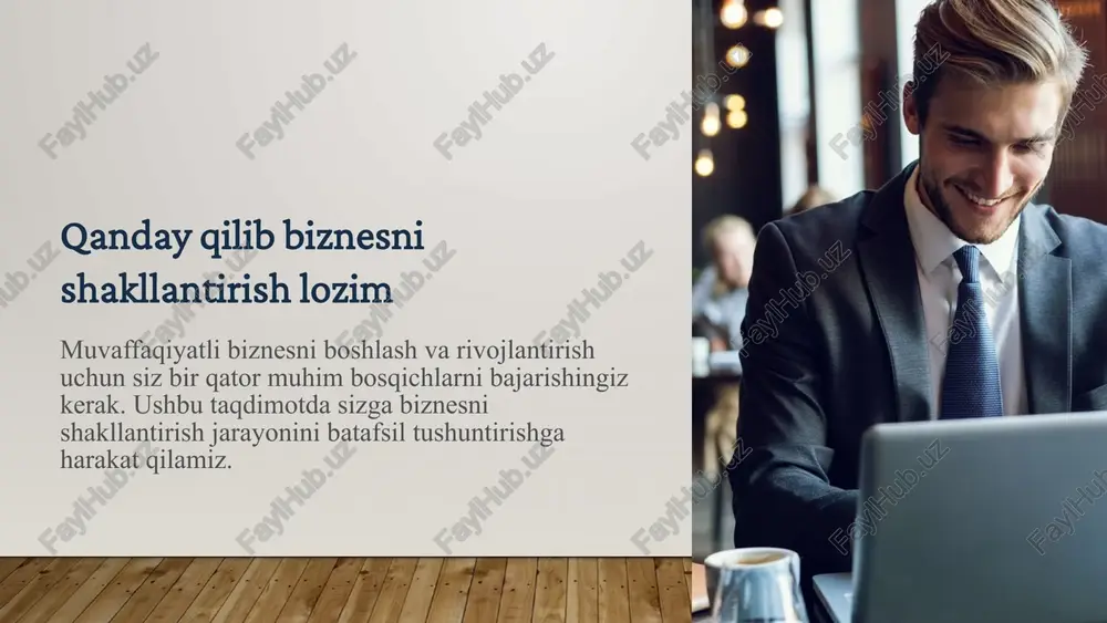 qanday qilib biznesni shakllantirish lozim - Page 3