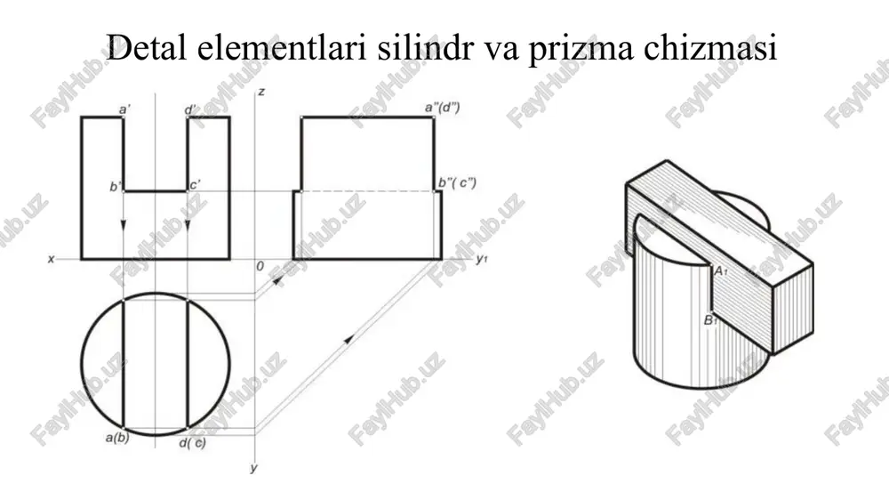 ma’ruza: detalelementlarining geometriyasi - Page 3