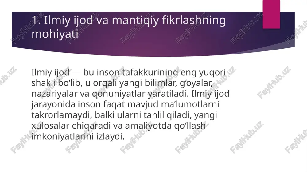 ilmiy ijod va mantiqiy fikrlash shakllari - Page 3