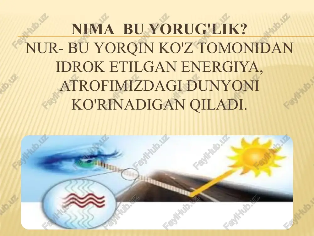 o‘zoynak linzalari kabi optik asboblar qo‘llaniladi. 2. biotibbiy tasvirlash: optik asboblar biotibbiyot tasvirlash usullarida qo‘llaniladi. masalan, optik kogerent tomografiya (oct) retinaning muammolarini tashxislash va ko‘z bo‘shlig‘idagi nervlarning shikastlanishini aniqlash uchun ishlatiladi. optik mikroskoplar hujayra darajasidagi tekshiruvlarni o‘tkazish uchun ham qo‘llaniladi. 3. jarrohlik: optik asboblar tibbiy jarrohlik amaliyotlarida muhim rol o‘ynaydi. masalan, lazer jarrohligi optik lazerlardan foydalanadigan protseduradir. lazerlar shox pardani shakllantirish, katarakt jarrohligi va retinani davolash uchun ko‘z operatsiyalarida qo‘llaniladi. optik tolalar endoskopik jarrohlikda ham qo‘llaniladi 4. diagnostik testlar: optik asboblar tibbiy diagnostika testlarida qo‘llaniladi. misol uchun, optik spektroskopiya to‘qima va hujayra darajasida tahlillarni o‘tkazish uchun ishlatiladi. optik miqdoriy tasvir ham to‘qimalar namunalarida molekulyar o‘zgarishlarni aniqlash uchun ishlatiladi foydalanilgan adabiyotlar 1.xamroyevna, b. m. (2023). organizm to ‘qimalarining zichligini aniqlash.golden brain,1(34), 50-58. 2.mukhtaram bobokulova khamroyevna. (2023). radiation protection. dosimetry .central asian journal of medical and natural science, 4(6), 134-139 .3.ikromovna, a. z. (2023). sql (structured query language) statistical packages of capabilities.best …