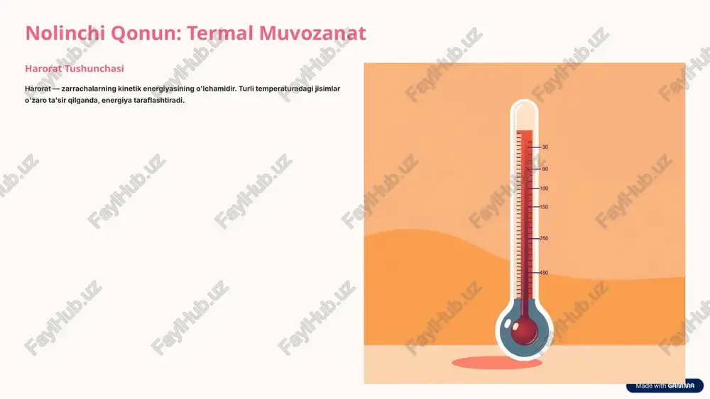 upa almashadi ikkinchi qonun: entropiya ortadi, jarayonlar yo'nalishi belgilanadi uchinchi qonun: mutlaq nolga erishuv imkonsiz termodinamika — tabiat, texnologiya va hayotni tushunishning kalit kaliti. bu qonunlar kosmosdan kseya hayvonlar tanasigacha hamma yerda ishlaydi. 10 image-1002-1.png image-1-1.png image-1003-1.png image-2-1.png image-1004-1.png image-3-1.png image-1005-1.png image-4-1.png image-1006-1.png image-5-1.png image-5-2.png image-5-3.svg image-5-4.png image-5-5.svg image-1007-1.png image-6-1.png image-1008-1.png image-7-1.png image-7-2.png image-1009-1.png image-8-1.png image-1010-1.png image-9-1.png image-9-2.png image-9-3.png image-1011-1.png image-10-1.png image-10-2.png image-10-3.png