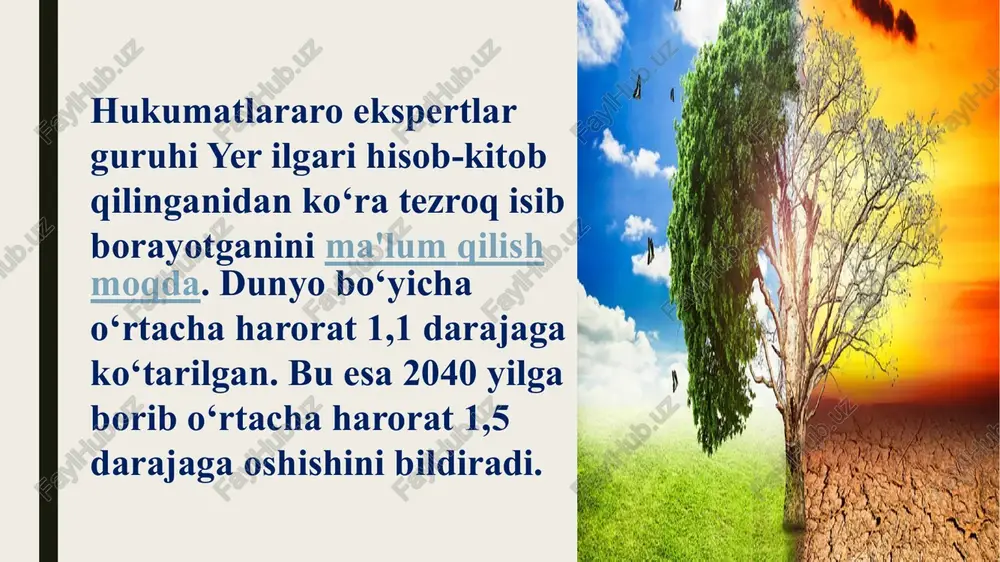 iqlim o‘zgarishi va uning oqibatlari - Page 3
