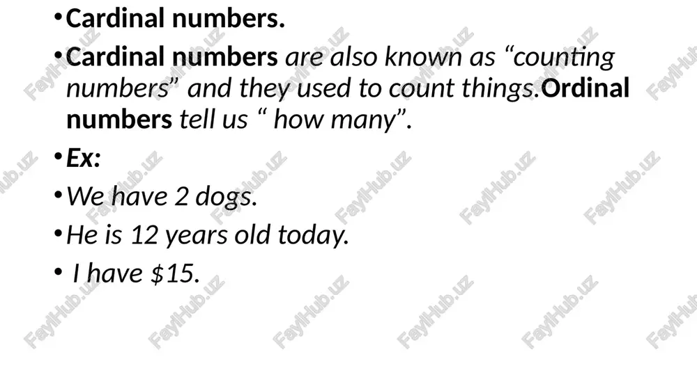 numerals - Page 3