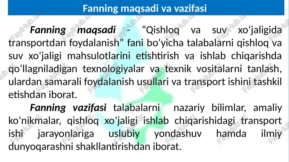 ga bo‘ladi. afg‘oniston bilan transport sohasidagi hamkorlikni rivojlantirish hamda transafg‘on yo‘lagi doirasida yangi temir yo‘llarini barpo etish istiqbolda markaziy osiyoning eng qisqa yo‘llar orqali hind okeani va fors ko‘rfazidagi bandargohlarga chiqishini ta’minlaydi, janubiy va janubi-sharqiy osiyoni evropa va xitoy bozorlari bilan bog‘laydi. 9 2018-2023 yillarda xitoy va g‘arbiy evropani bog‘laydigan "evroosiyo" transport yo‘lagini qurish va foydalanishga topshirish rejalashtirilgan. ushbu magistral pekindan boshlab ostona, moskva va minsk orqali berlinga qadar davom etadi. dastlabki hisob-kitoblarga ko‘ra, 2050 yilga borib ushbu yo‘lak orqali yiliga 37 million yo‘lovchi tashilishi ko‘zda tutilgan. "g‘arbiy evropa – g‘arbiy xitoy", uning xitoy – qozog‘iston qismi 2016 yilda ish boshlagan bo‘lib, evropaga eltuvchi eng qisqa avtomobil yo‘li hisoblanadi. bu erda yuk tashish muddati 10-12 kunni tashkil etadi. 2030 yilga qadar to‘liq ishga tushirilishi kutilmoqda. yo‘lak sankt-peterburg – moskva – orenburg – oqto‘ba – olmaota – qorg‘as orqali o‘tadi. 10 qishloq va suv xo‘jaligi ishlab chiqarishida yuklarni o‘z vaqtida olib …