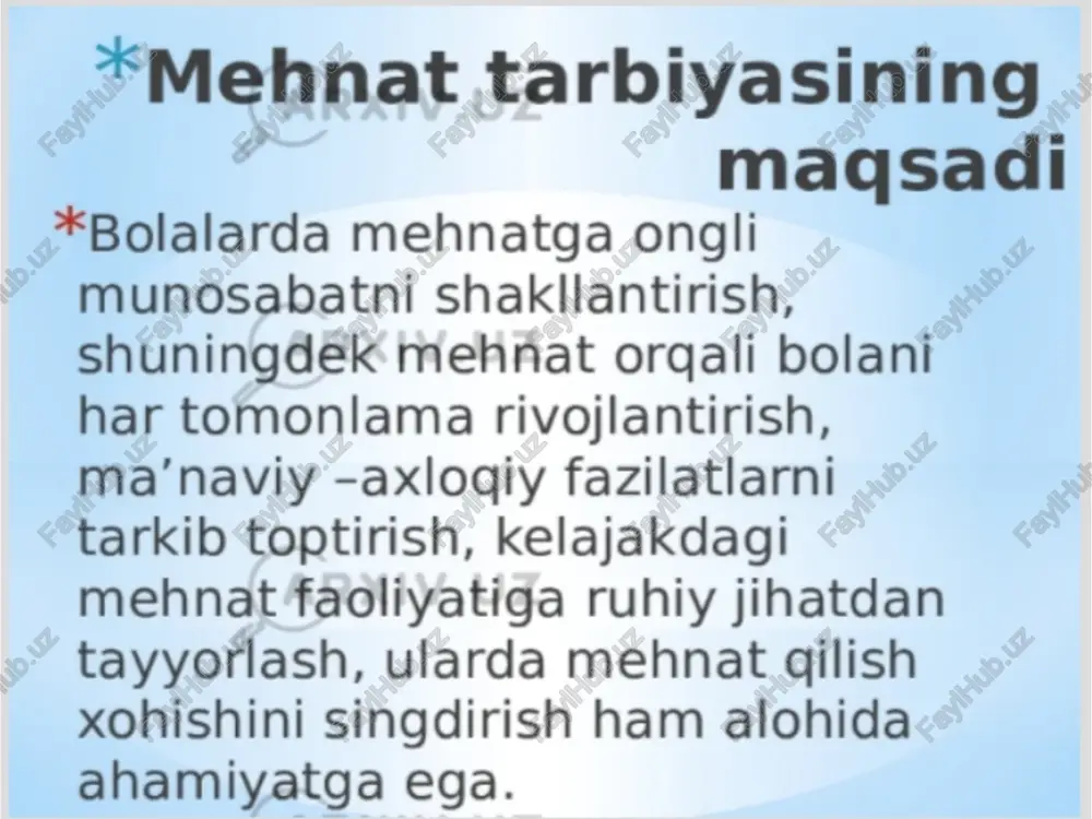 mehnat tarbiyasi - Page 3