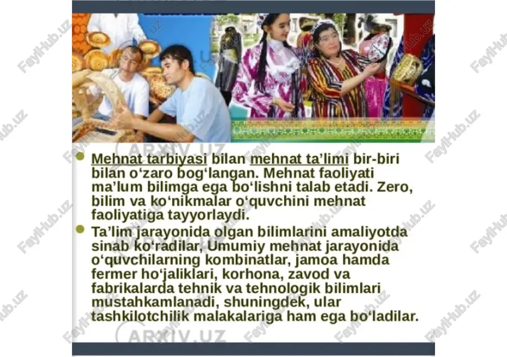 mehnat tarbiyasi - Page 3