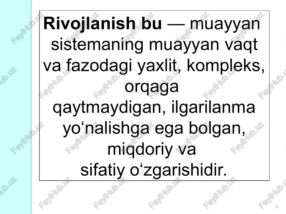 rivojlanish falsafasi - Page 3