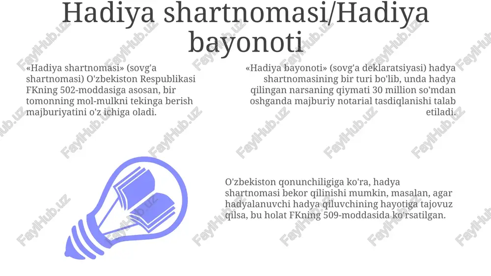 hadiya shartnomasi/hadiya bayonoti - Page 3