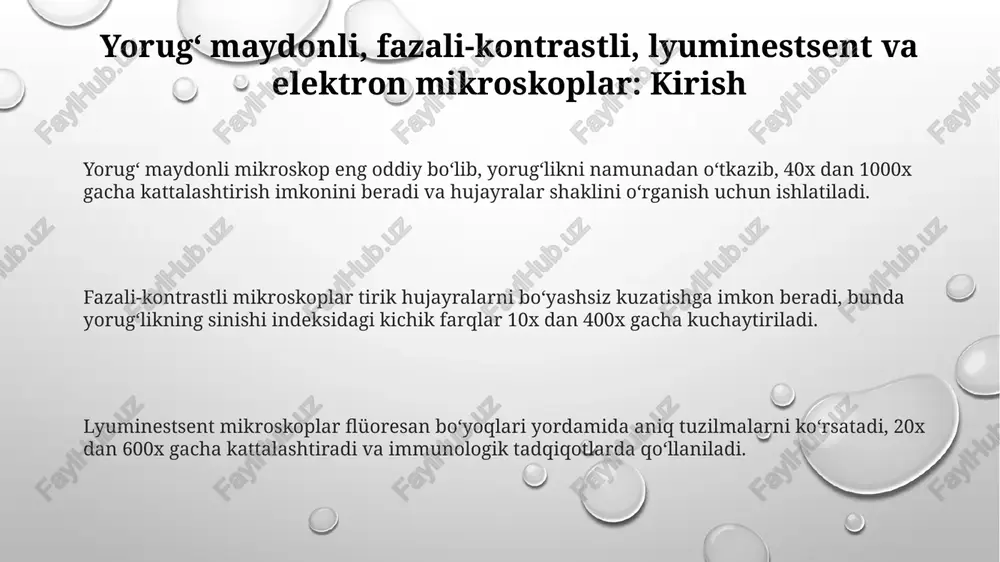 zamonaviy mikroskoplar - Page 3