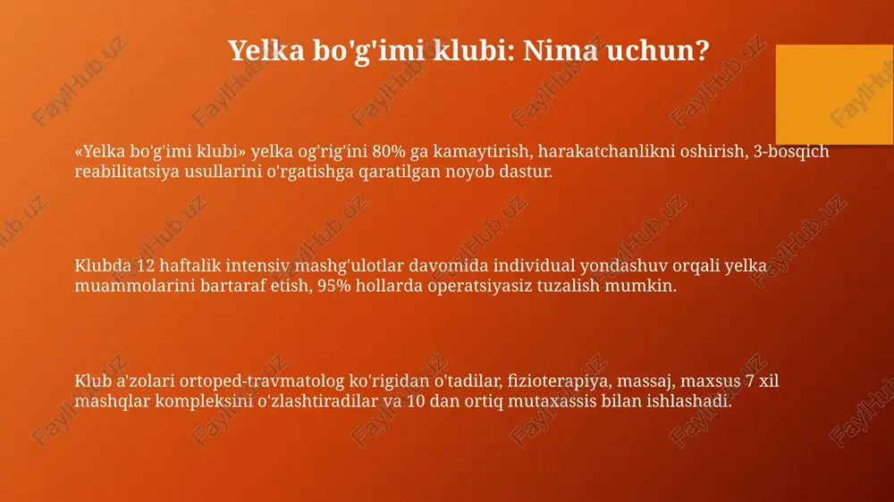 yelka bo'g'imi klubi - Page 3