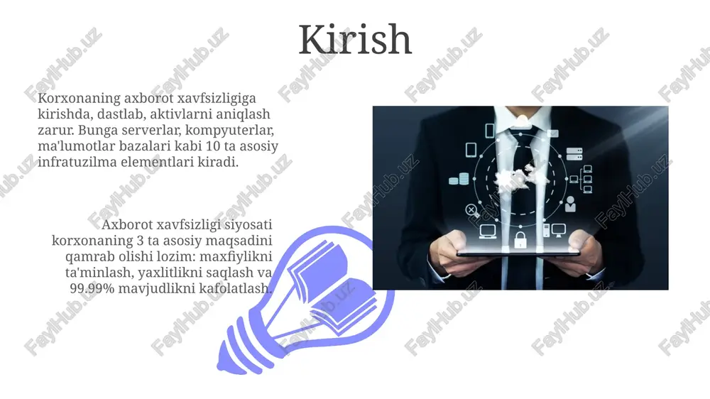 korxona faoliyatida axborot xavfsizligi - Page 3