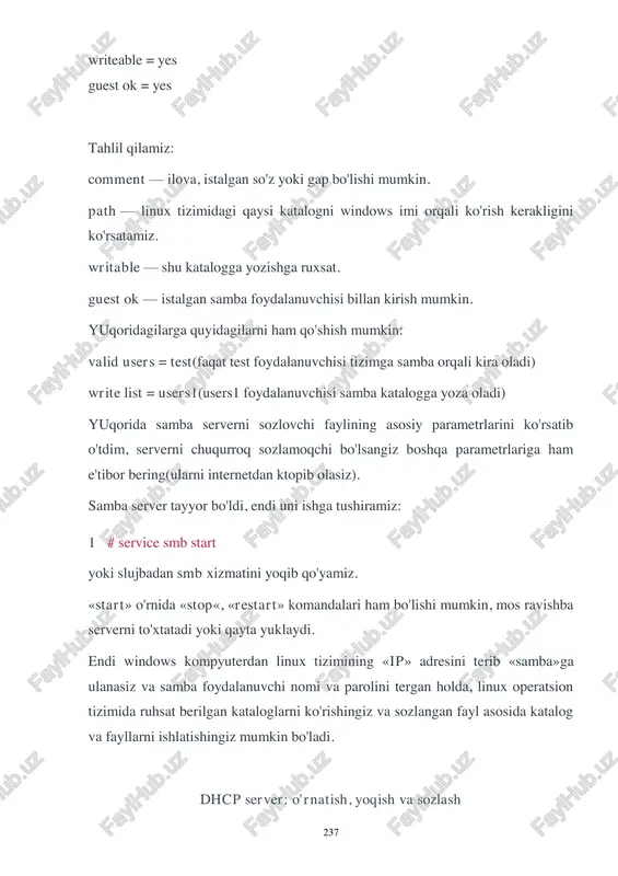 avtorizatsiya qilish mumkin bo'lgan bunday tushuncha mavjud. bu, mijoz kelgan murojaatlarga xizmat qilishdan oldin sodir bo'ladi. agar active directory domenining bir qismi bo'lgan serverga ruxsat berilmagan bo'lsa, xizmat ishga tushmaydi. kerakli serverni o'rnatish uchun nimalarni bilishingiz kerak? dhcp serverlari deb ataladigan xizmatni faqat server turidagi windows operatsion tizimi tomonidan boshqariladigan kompyuterga o'rnatish mumkin. bunday serverni o'rnatish uchun sizga quyidagilar kerak: 1. "boshqarish panelida" joylashgan "dasturlarni qo'shish yoki olib tashlash" bo'limiga o'ting. 2. chap panelda joylashgan komponentlar qo'shish / olib tashlash qismini tanlashingiz kerak bo'ladi. 239 3. shundan so'ng, "component wizard" boshlanishi kerak. "keyingi" tugmasini bosish kerak. 4. "tarmoq xizmatlari" kabi bo'limni tanlang va "tarkibi" nomli tugmani bosing. 5. "dynamic host configuration" yozuvini tanlashingiz kerak va "ok" tugmasini bosing. 6. shundan so'ng siz "finish" tugmachasini bosishingiz kerak, so'ngra "yopish" bandiga kirasiz. endi windows xp uchun dhcp-server va ushbu oilaning boshqa tizimlari to'liq o'rnatilishi mumkin. xizmatni avtorizatsiya qilish amaliyotini qanday bajarish kerak? …
