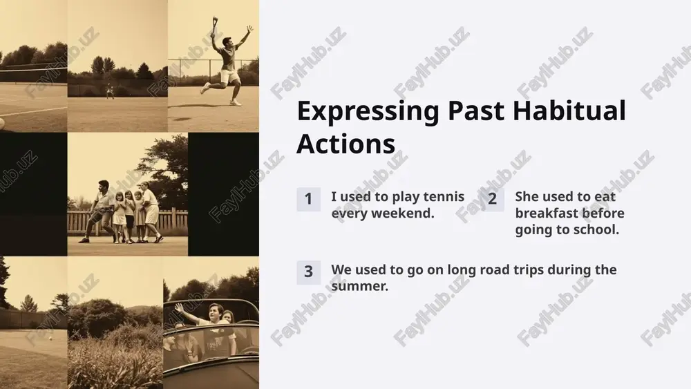 used to, didn't use to: a journey through past habits and states - Page 3