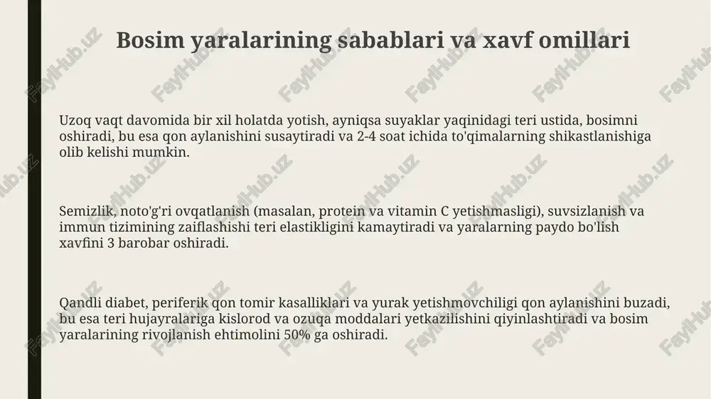 bemorlarda yotoq yaralarini oldini olish - Page 3