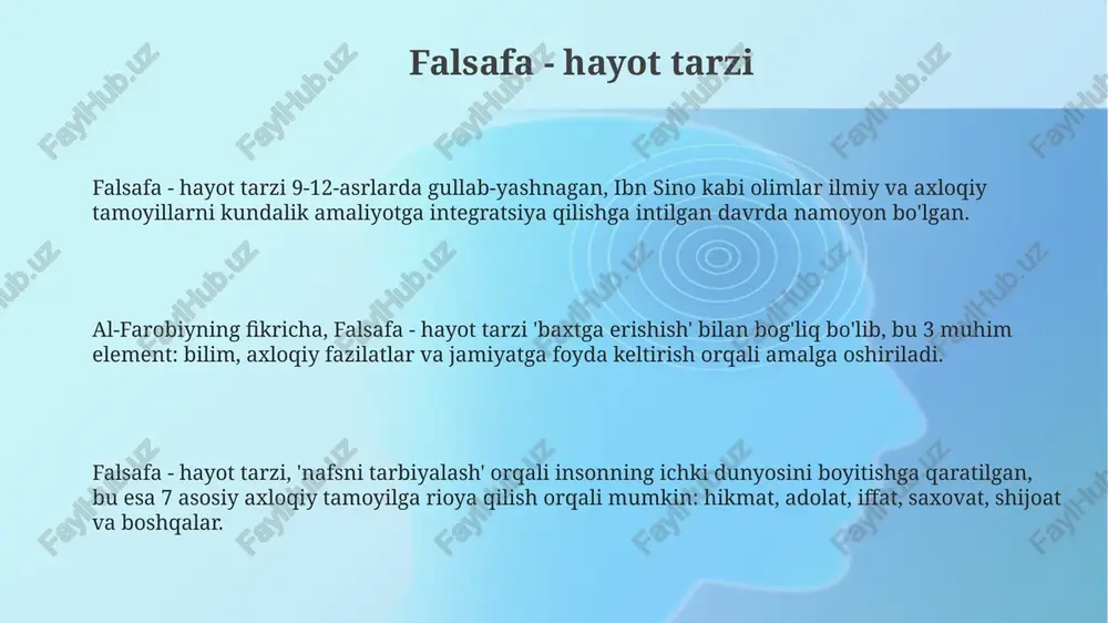 falsafa - hayot tarzi - Page 3