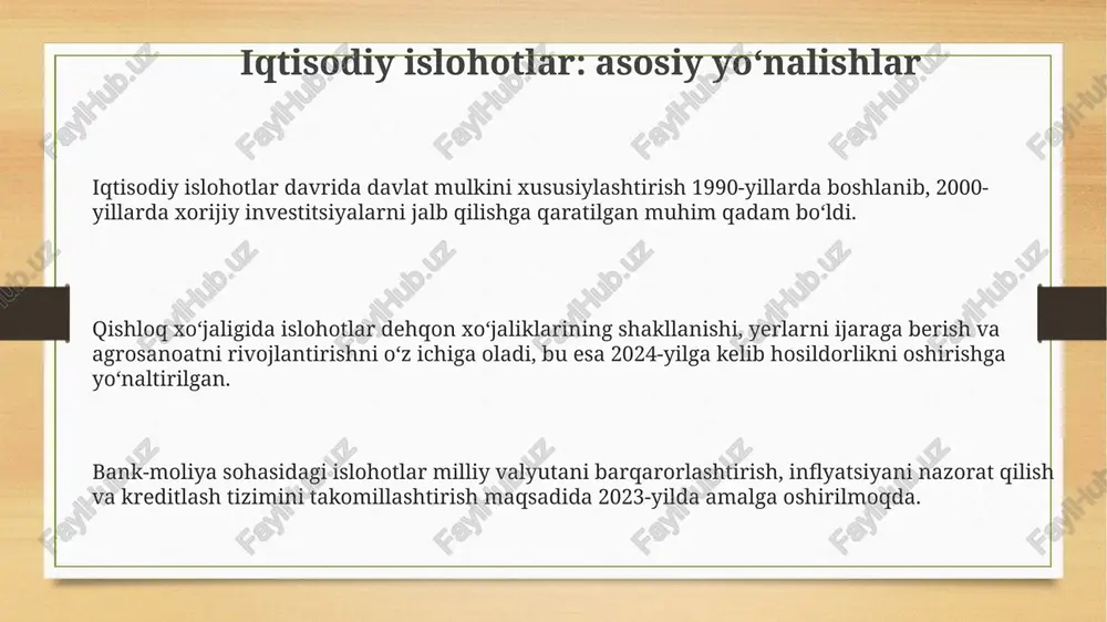 iqtisodiy islohotlar - Page 3