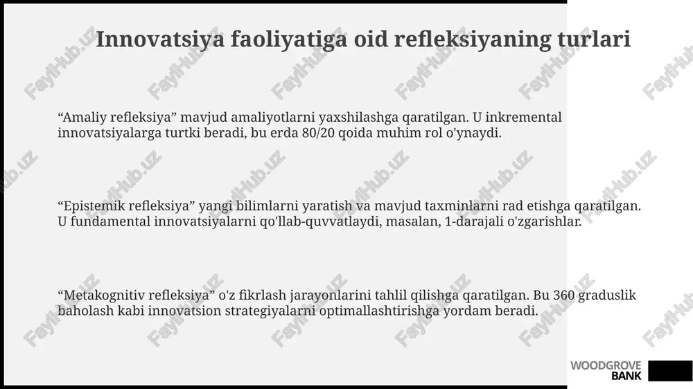 innovatsiya faoliyatiga oid refleksiyaning turlari - Page 3