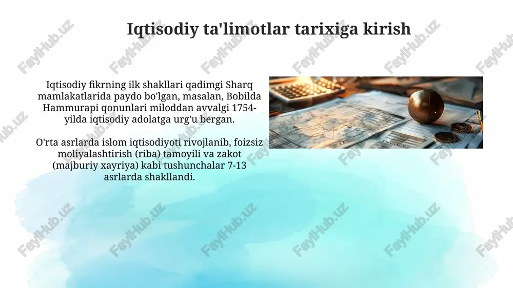 iqtisodiy ta'limotlar tarixi - Page 3