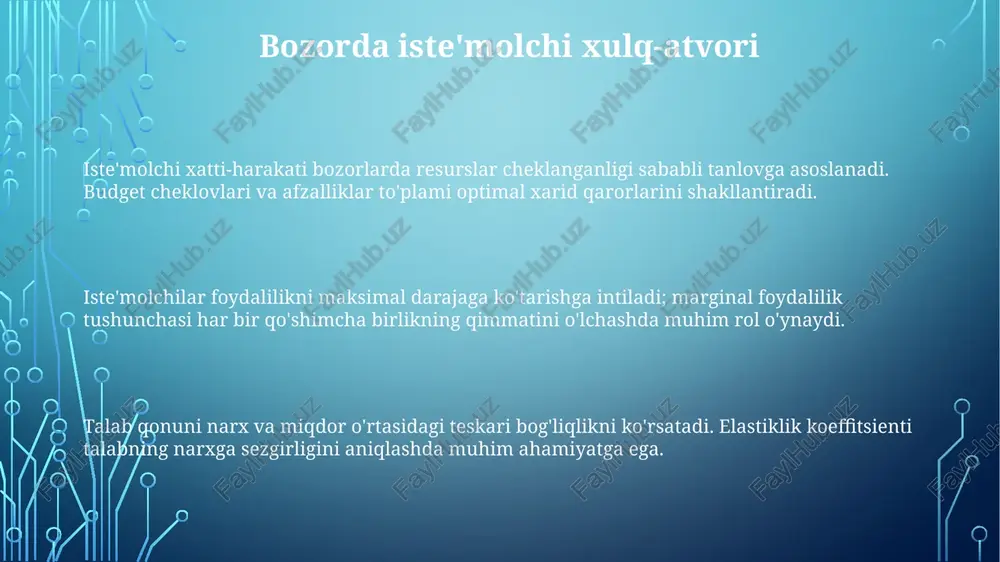 iste'molchining bozordagi xatti-harakati va tanlovi - Page 3