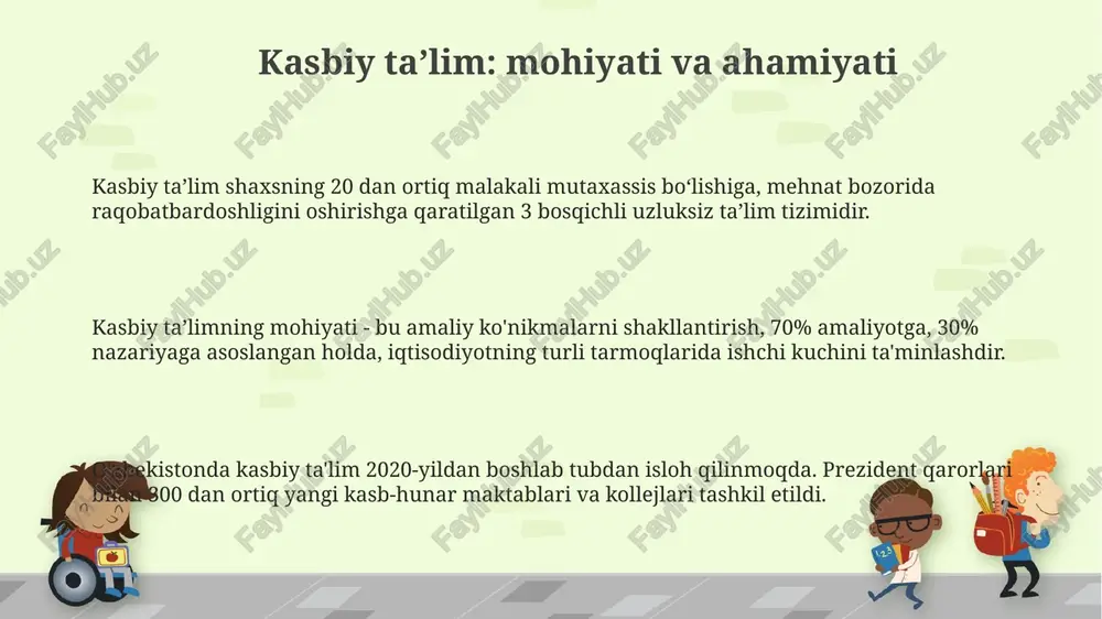 kasbiy ta'lim va me'yoriy hujjatlar - Page 3