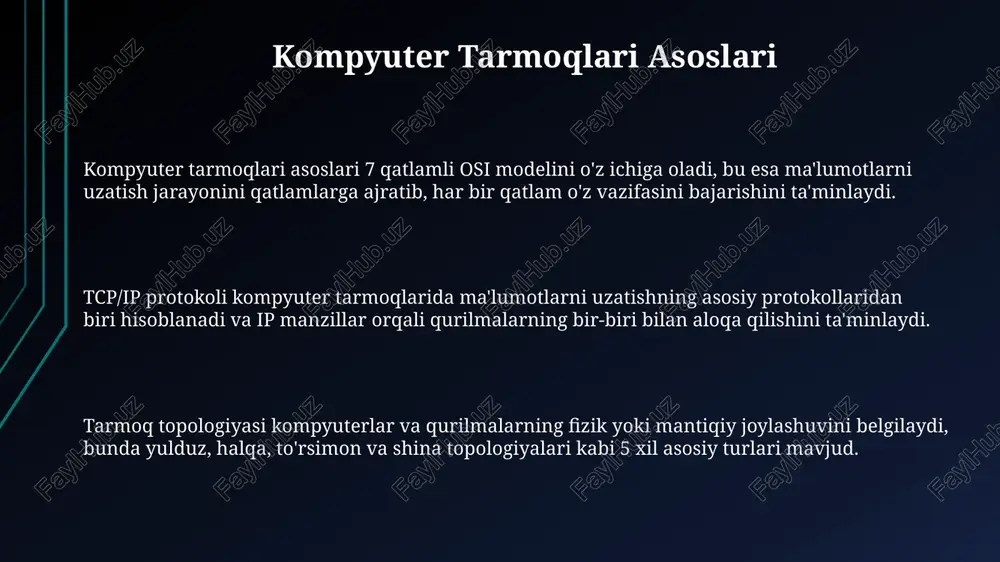 kompyuter tarmoqlari asoslari - Page 3