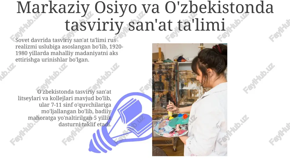 markaziy osiyo va o'zbekistonda tasviriy san'at ta'limi - Page 3