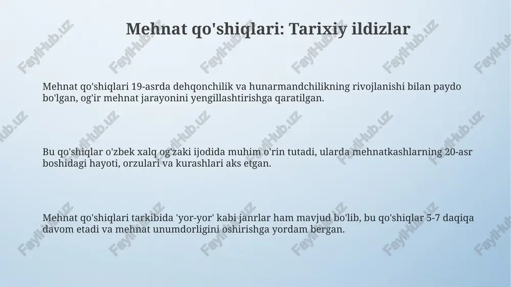 mehnat qo'shiqlari - Page 3