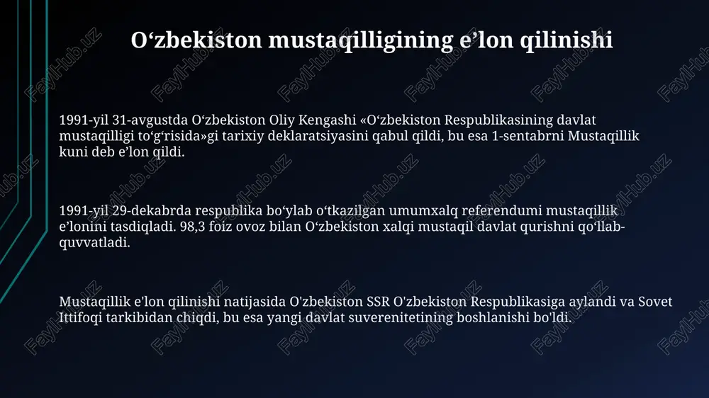 mustaqillikning tarixi - Page 3
