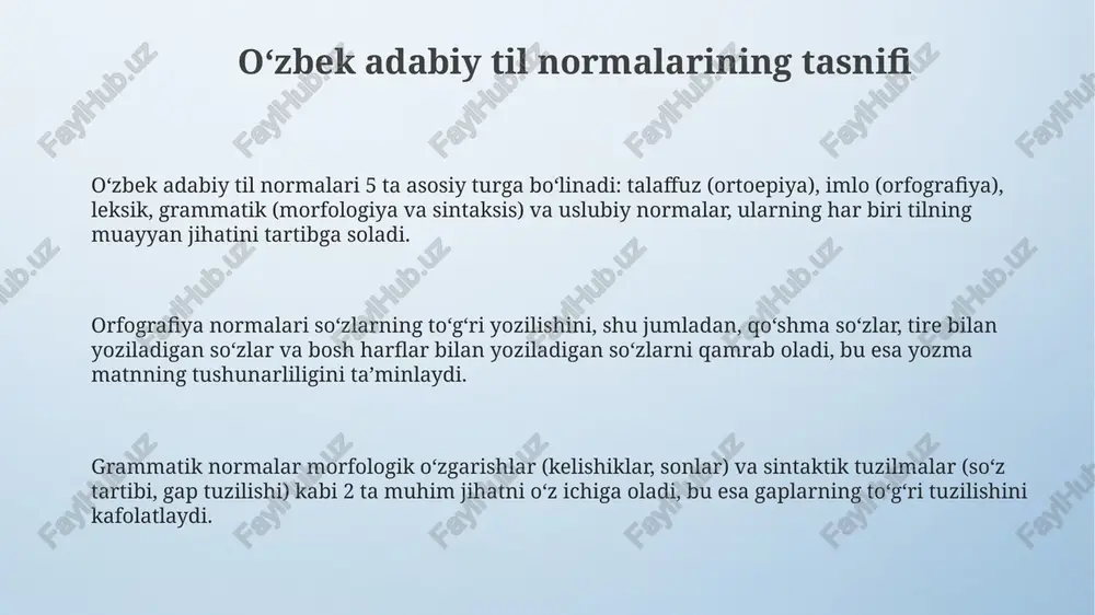 o'zbek adabiy til normalarining tasnifi - Page 3