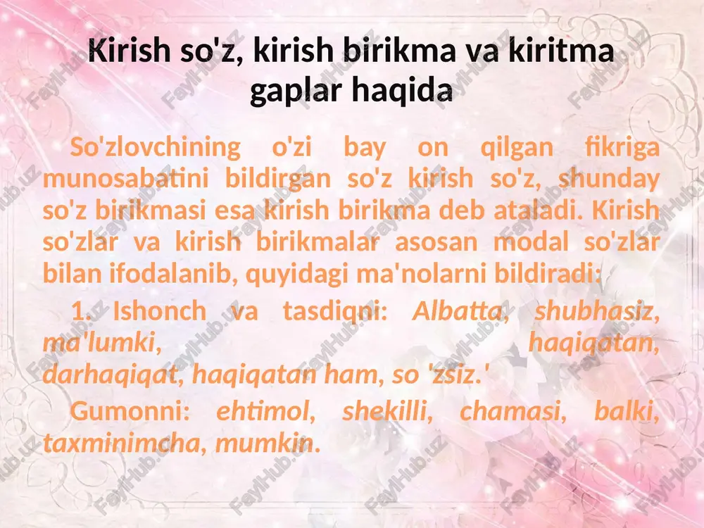 kirish so'z,kirish birikma va kiritma gaplar haqida - Page 3