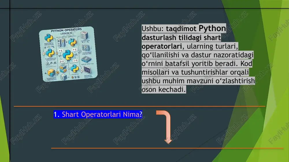 pythonda shart operatorlari - Page 3